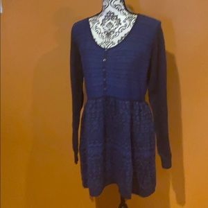 Motherhood maternity peplum sweater NWOT